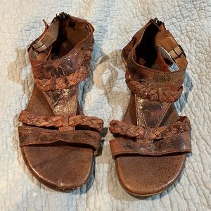 Roan cowgirl sandals made in Mexico